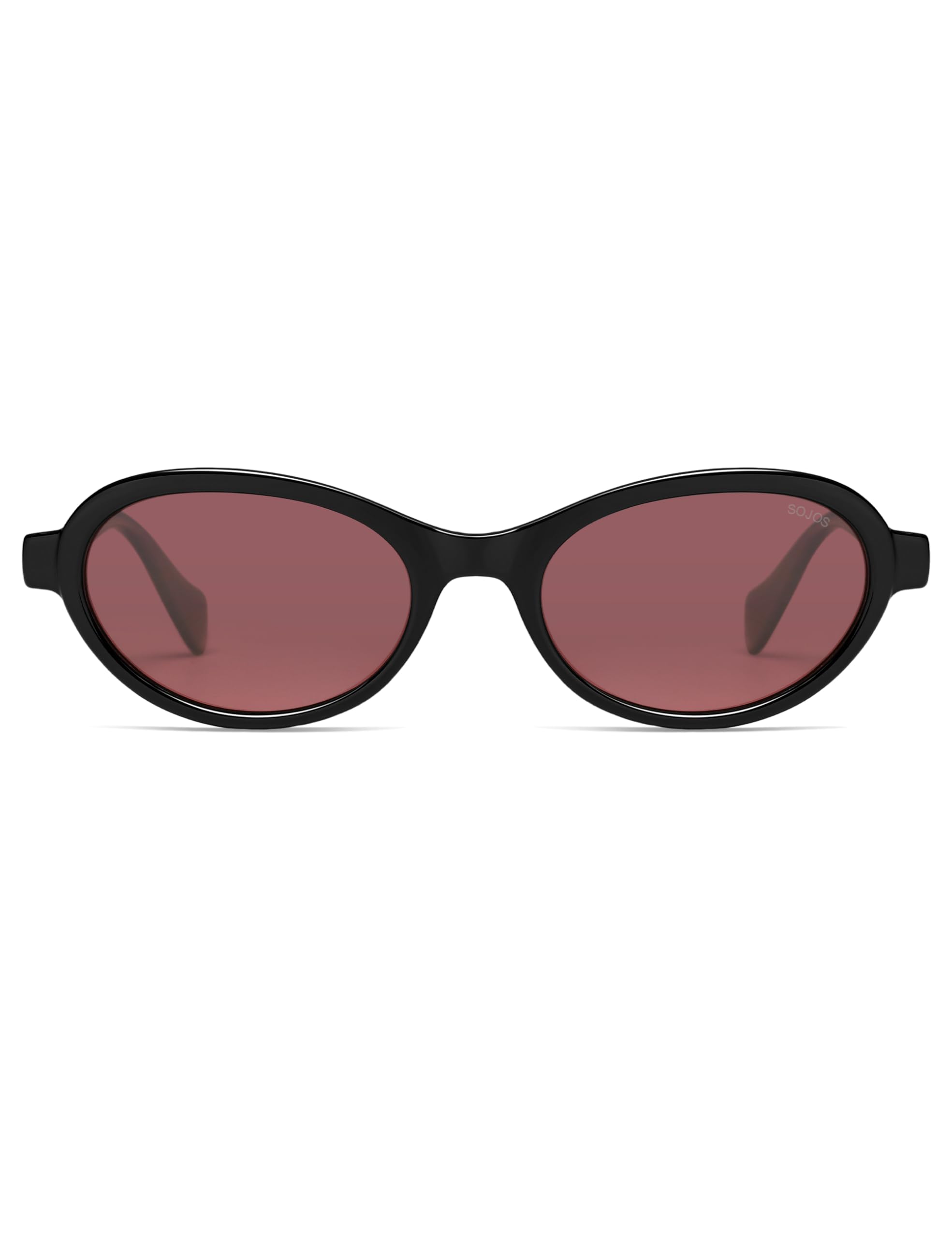 SOJOS Ocean Collection Polarized Retro Oval Small Sunglasses Womens Recycled Plastic Frame Eco-Friendly UV400, Echo - Image 3