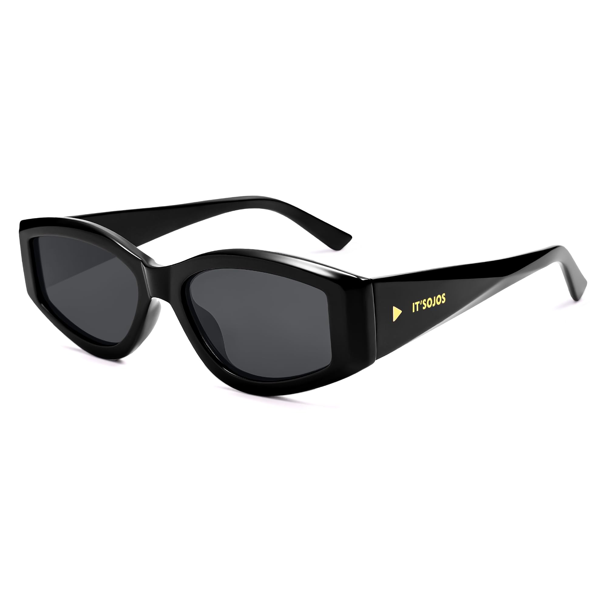 SOJOS Polarized Sunglasses Womens Mens Trendy Pentagonal Cateye Sun Glasses 80s 90s Shades SJ2329 - Image 3