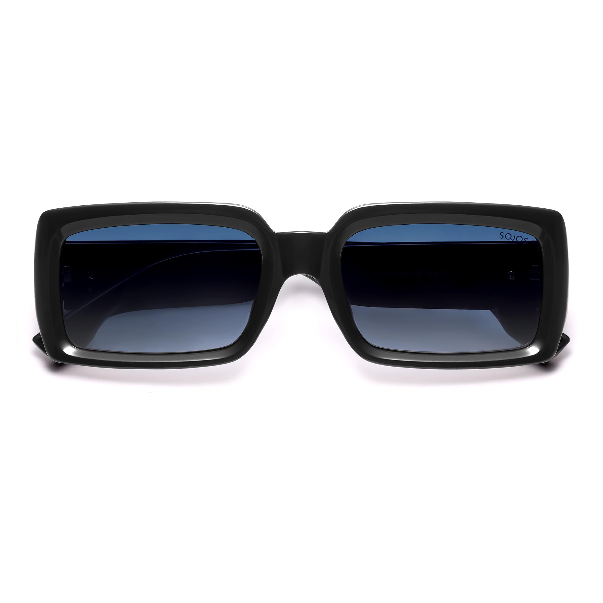 SOJOS Trendy Retro Rectangle Polarized Sunglasses Men 90s Vintage Square Womens Sunnies Shades SJ2388 - Image 4